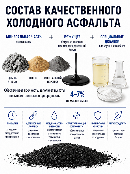 картинка Холодный асфальт Ratmix (Ратмикс), 1000кг от магазина ОПТ6