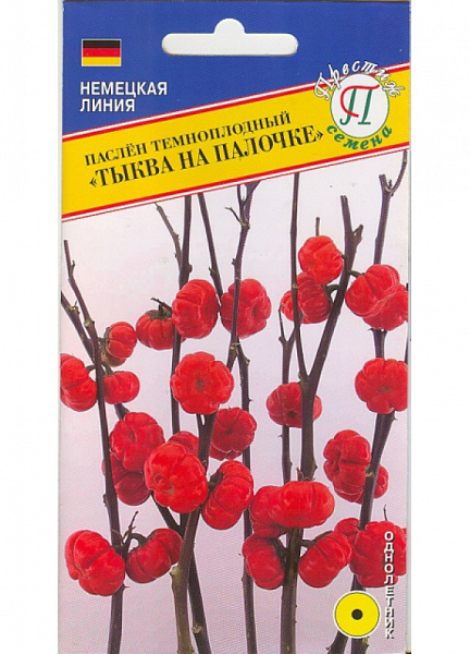картинка Паслен темноплодный Тыква на палочке, 5 шт. Немецкая линия от магазина ОПТ6